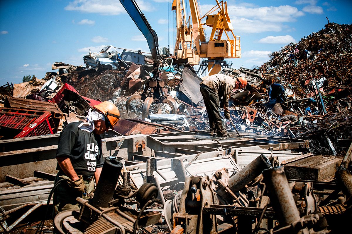 Демонтаж металлоконструкций