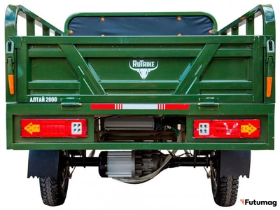 Электротрицикл Rutrike Алтай 2000 60V1500W зеленый