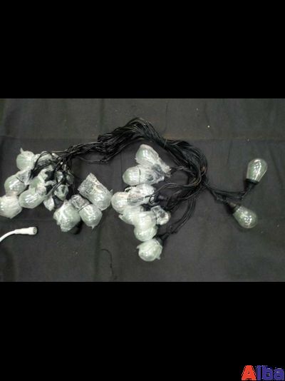 Ламполайт 10*0,2 м, черный провод