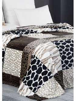 Плед Cleo КАЛИФОРНИЯ полутороспальный велсофт 150х200 150/206-PF