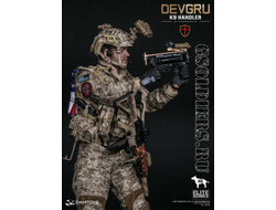 Боец DEVGRU со служебной собакой - Коллекционная фигурка 1/6 DEVGRU K9-handler in Afghanistan (DAM 78040) - DAMToys