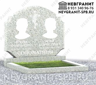 Горизонтальный памятник ДГ-75 мансуровский