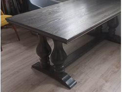 Аренда Большой прямоугольный стол для переговоров, столешница массив ясеня 180*90 см, подстолье массив бука