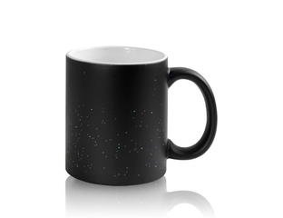 Кружки хамелеоны - Кружка хамелеон черная матовая с серебрянными ...