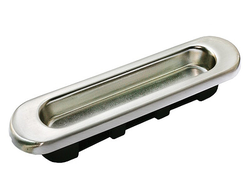 Ручка для раздвижной двери Morelli MHS150 SN белый никель