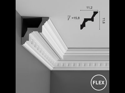 Карниз гибкий C211F - 11,6*11,2*200см