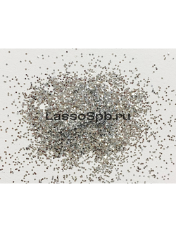 Глиттер Блестки Серебро 400 микрон вес 1 кг