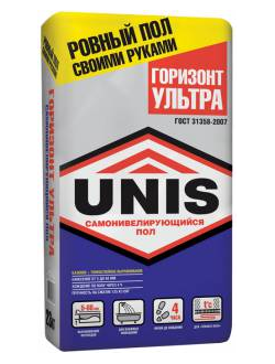 Юнис Горизонт Ультра 23 кг состав для пола от 5-60мм