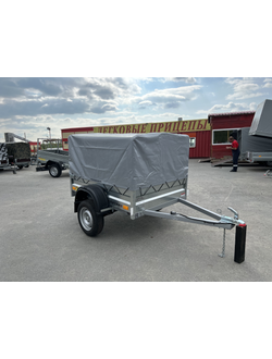 Прицеп «Спутник EKO» (1900х1200х370) оцинкованная рама