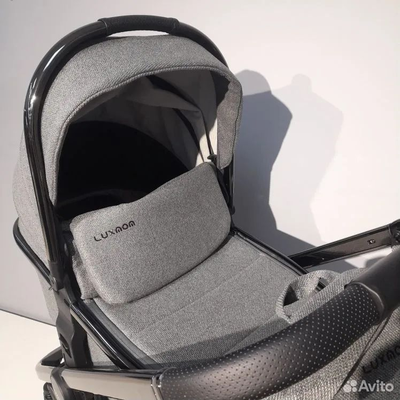 Детская коляска 3 в 1 Luxmom 770 Серый
