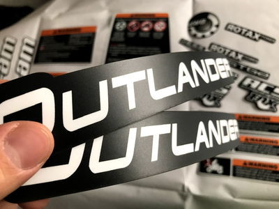 BRP can-am 1000  G2 XT outlander  наклейки екатеринбург