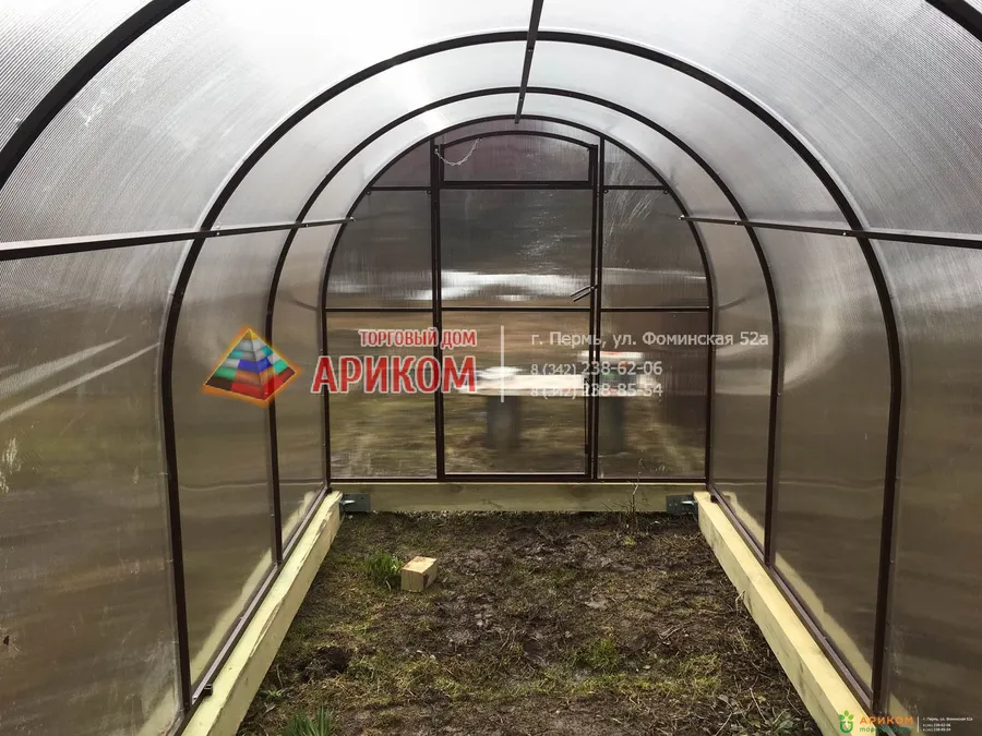 Теплицы и сотовый поликарбонат в Перми от Ариком