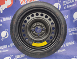№ Б1672. Запасное колесо R15 4х100 125/70R15 Nissan