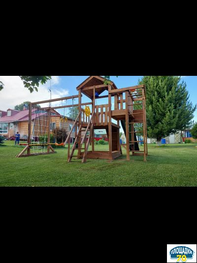 Детская площадка Савушка Мастер 4 Plus (горка 3 метра)