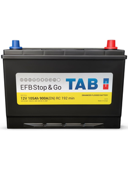 АКБ 6СТ-105 TAB EFB Asia о.п.