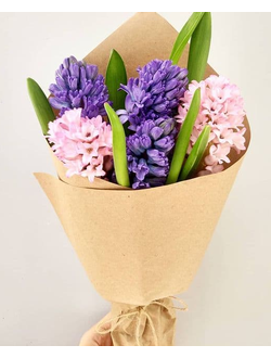Букет из гиацинтов