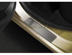 Накладки на пороги для Renault Logan Stepway 2018-