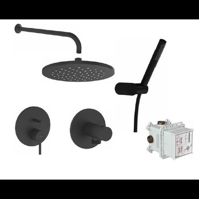 Набор встроенной душевой системы Vitra Origin, хром, A49266EXP