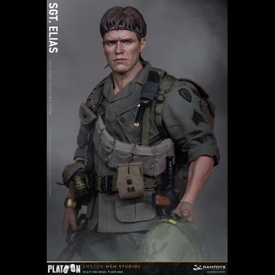 ПРЕДЗАКАЗ - Сержант Элиас Гродин ("Взвод", Platoon) - Коллекционная ФИГУРКА 1/6 scale Platoon Sergeant Elias (DMS047) - DAMTOYS ?ЦЕНА: 31700 РУБ.?