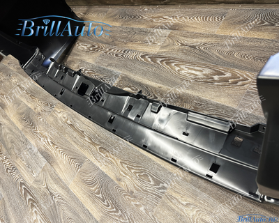 Задний бампер на Land cruiser 200 16-23 2 рестайлинг (под окрас)