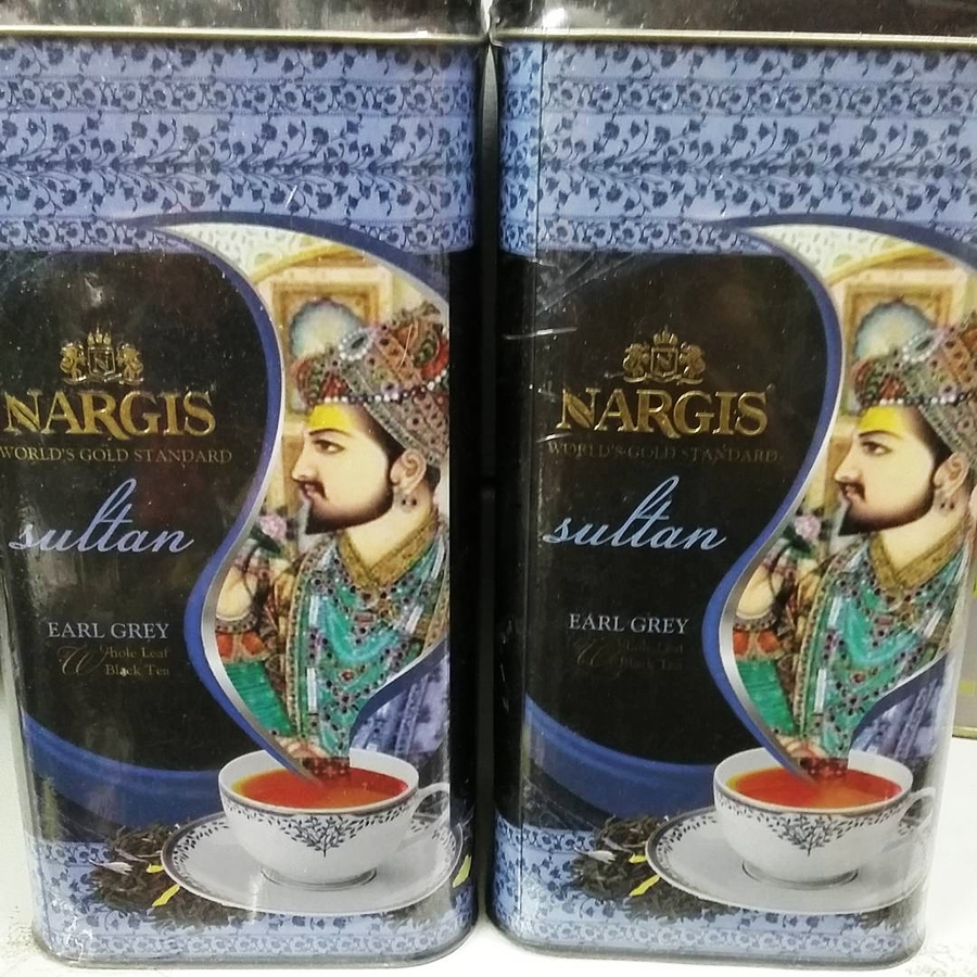 Индийский ЧАЙ NARGIS SULTAN EARL GREY ЛИСТОВОЙ ЧЕРНЫЙ