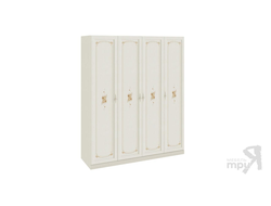 Шкаф для одежды и белья с 4 глухими дверями «Лючия»