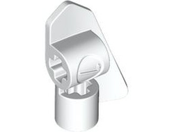 Technic, Panel Fairing # 7 Very Small Smooth Short, Side A, White (2387 6511002)