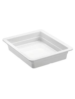 Гастроёмкость 1/2-100, меламин, цвет белый