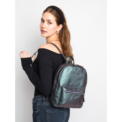 Женский кожаный рюкзак Anzolla Premium northern lights 
(арт. 3040-57)