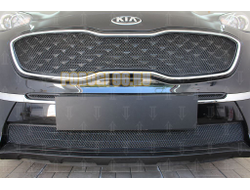 Защита радиатора KIA Sportage IV 2018- black низ