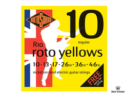 струны ROTOSOUND R10 для гитары в музыкальном магазине domstereo.ru