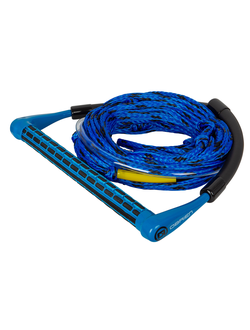 Фал с рукояткой для вейкбординга O'Brien ROPE WAKE COMBO 4 SECTION POLY-E BLUE