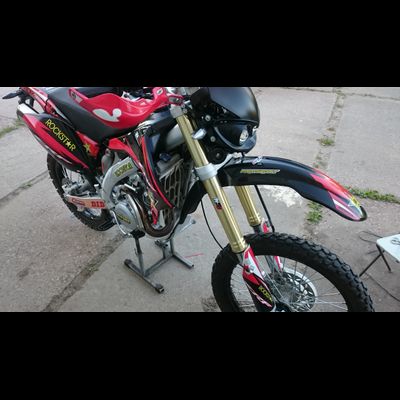 Наклейки Forsage, Baltmotors, Geon Dakar 450, Stels 450 Enduro, Asiawing LD450 LX450 NC250 Honda crf 450x, Rockstar #803