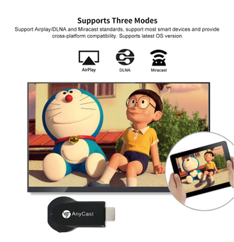 OT-DVB07 WI-FI ресивер для ТВ (HDMI) Anycast, Miracast, DLNA, AirMirror, AirPlay