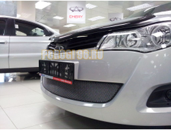 Защита радиатора Chery Bonus 2011-2014/Chery Very 2011-2014 chrome