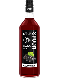 Сироп Spoom Смородина чёрная , 1 л (для кофе, коктейлей и десертов)