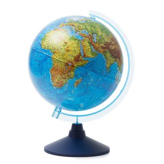 Глобус Земли Globen, физический, Классик, 250мм