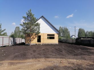 Дом, (недострой), 83,0 кв.м., + зем. участок 13 соток, Северо-Восточная часть города.
