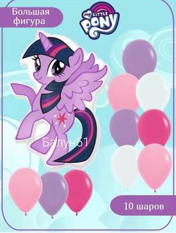 10 шаров на грузе + фигура