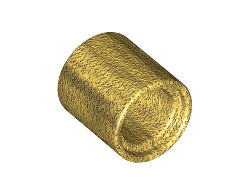 Technic, Liftarm Thick 1 x 1 Spacer, Pearl Gold (18654 / 6256803)