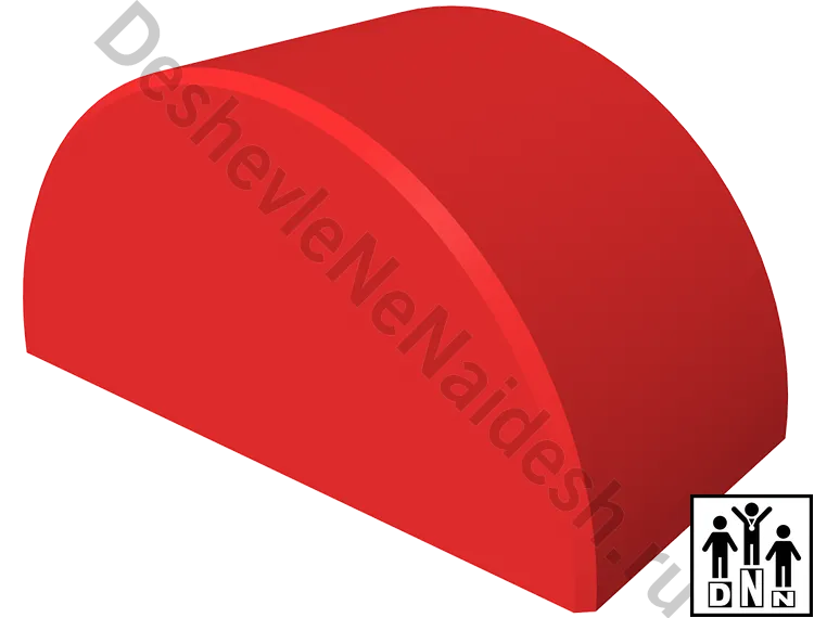 Мягкий модуль полуцилиндр 300x150x150