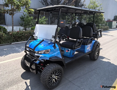 Гольфкар GreenCamel Сонора A42L (4+2, 4kW AC, R14 литые) LUX lifted