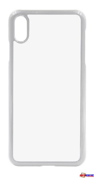 IPhone XS max-Белый чехол силиконовый