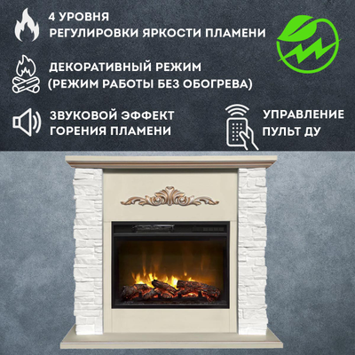 камин в квартиру