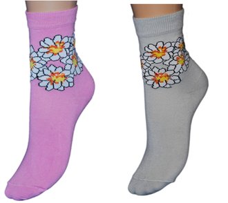 Носки &quot;Ромашки&quot; (104и)