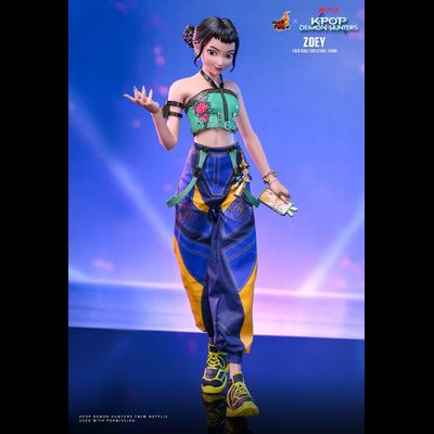 ПРЕДЗАКАЗ - Зои ("Кейпоп-охотницы на демонов") - Коллекционная ФИГУРКА 1/6 Zoey KPop Demon Hunters (TMS178) - Hot Toys ?ЦЕНА: 30900 РУБ.?