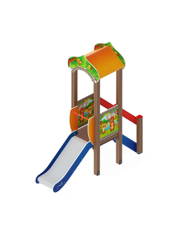 «Полянка» ДИК 1.16.01 H=750 игровой комплекс