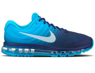 Nike air max 2017 blue best sale grey