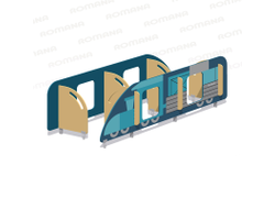 Локомотив-лабиринт Romana 206.09.00