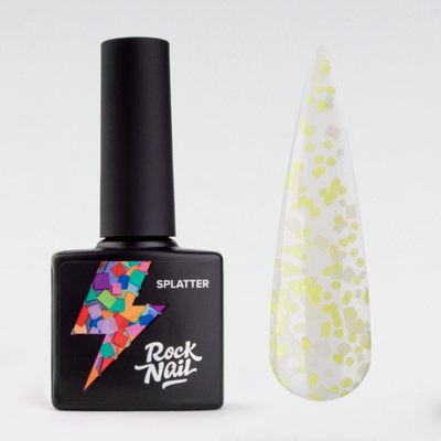 Гель-лак RockNail Splatter 958 Blank canvas 10 мл